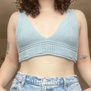 Zara Crocheted Bra Top